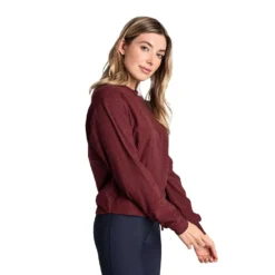LOLE Women's Om Tech Crew Neck Long Sleeve Top - Port Heather -Patagonia Shop LSW4404 R425 3 2048x2860 c04f010b d4fa 4589 8960 540f060aab43