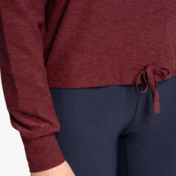 LOLE Women's Om Tech Crew Neck Long Sleeve Top - Port Heather -Patagonia Shop LSW4404 R425 6 2048x2860 70e3ff1f 07a9 4ac2 b8b5 11f1d199d7c5