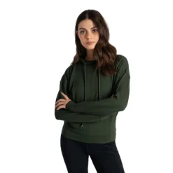 LOLE Women's Mindset Pullover Hoodie - Kombu