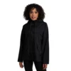 LOLE Women's Lachine Oversized Rain Jacket - Black Beauty