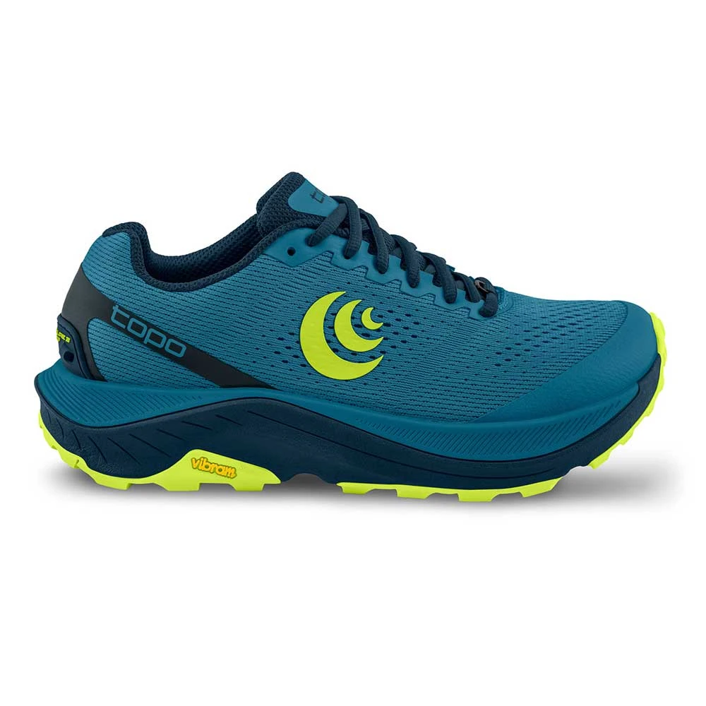 Topo Athletic Men's Ultraventure 3 Trail Shoe- Blue/Lime- Regular (D) 1 Topo Athletic Men's Ultraventure 3 Trail Shoe- Blue/Lime- Regular (D)