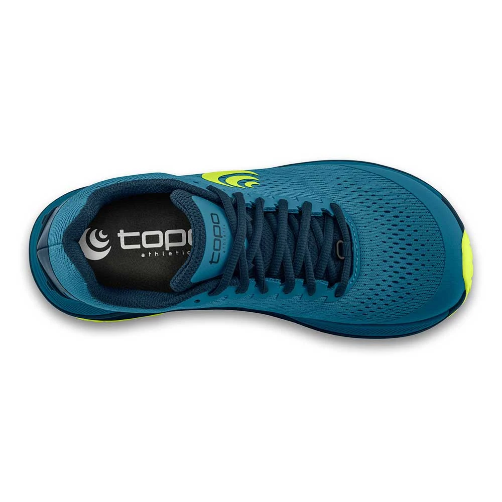 Topo Athletic Men's Ultraventure 3 Trail Shoe- Blue/Lime- Regular (D) 4 Topo Athletic Men's Ultraventure 3 Trail Shoe- Blue/Lime- Regular (D) - Image 4