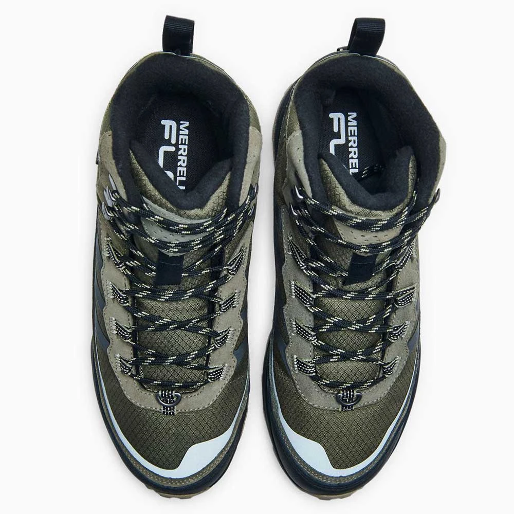 Merrell Men's Moab Speed Thermo Mid Waterproof Hiking Boot - Olive - Regular (D) 5 Merrell Men's Moab Speed Thermo Mid Waterproof Hiking Boot - Olive - Regular (D) - Image 5