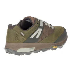 Merrell Men's Zion Waterproof Trail Shoe - Dark Olive - Regular (D) -Patagonia Shop MRLM J16871 091418 F19 315