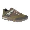Merrell Men's Zion Waterproof Trail Shoe - Dark Olive - Regular (D)