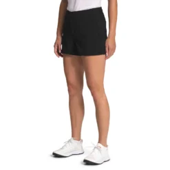 NORTH FACE Women's Never Stop Wearing Short - TNF Black -Patagonia Shop NF0A7WS9 JK3 model34