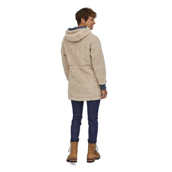 Patagonia Women's Dusty Mesa Parka - Natural W/Smolder Blue 4 Patagonia Women's Dusty Mesa Parka - Natural W/Smolder Blue - Image 4
