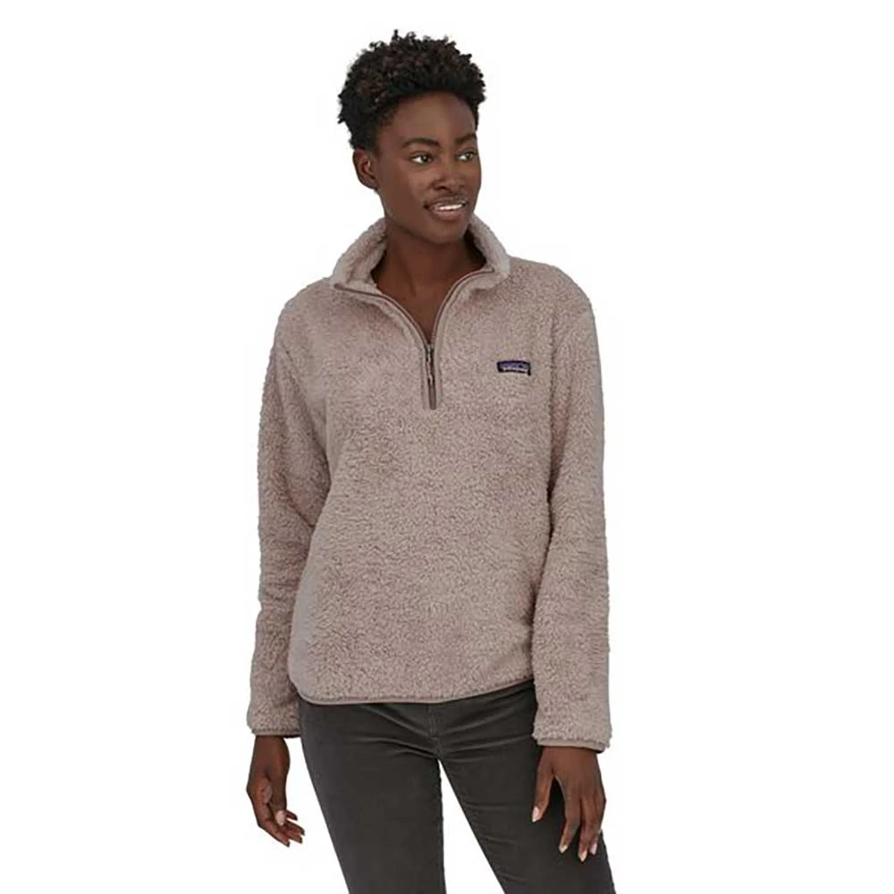 Patagonia Women's Los Gatos 1/4 Zip - Shroom Taupe 2 Patagonia Women's Los Gatos 1/4 Zip - Shroom Taupe - Image 2