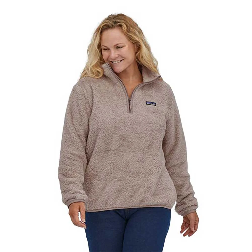 Patagonia Women's Los Gatos 1/4 Zip - Shroom Taupe 4 Patagonia Women's Los Gatos 1/4 Zip - Shroom Taupe - Image 4