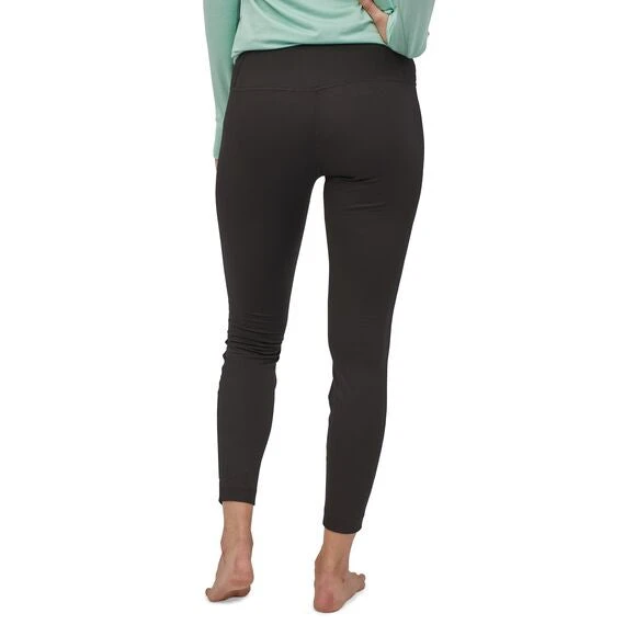 Patagonia Women's Capilene Midweight Bottoms - Black 2 Patagonia Women's Capilene Midweight Bottoms - Black - Image 2