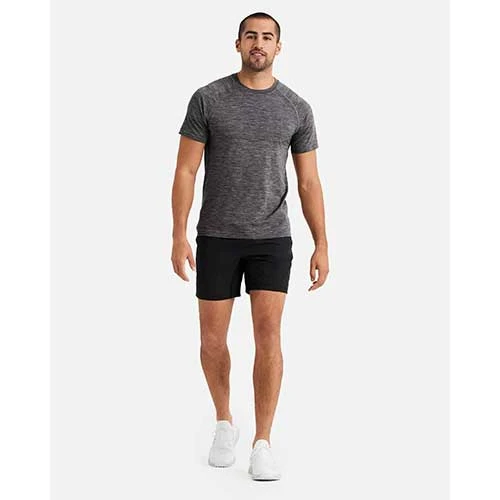 Men's Reign Tech Short Sleeve Shirt - Asphalt Heather 3 Men's Reign Tech Short Sleeve Shirt - Asphalt Heather - Image 3
