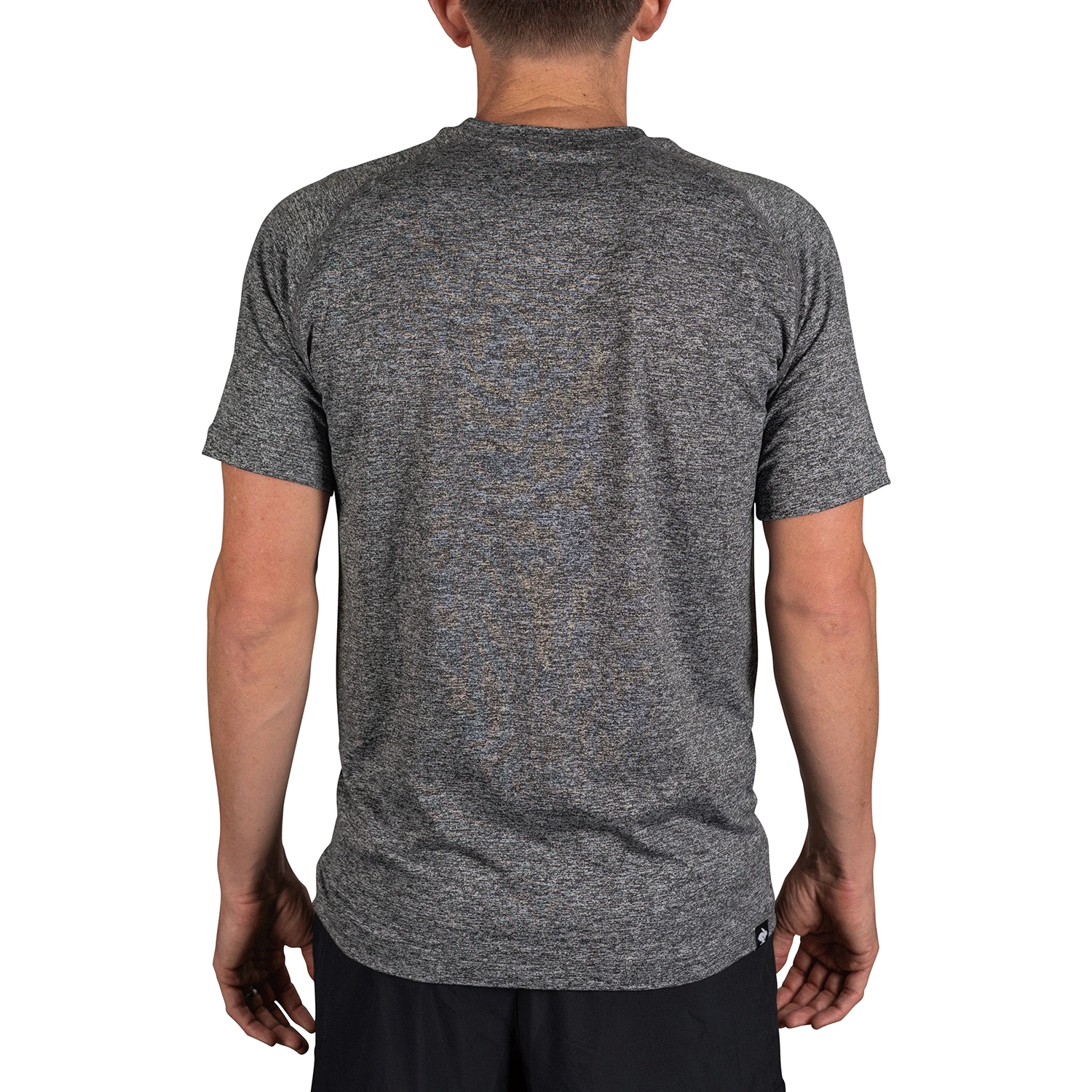 Men's EZ Tee Short Sleeve Shirt - Charcoal Heather 3 Men's EZ Tee Short Sleeve Shirt - Charcoal Heather - Image 3