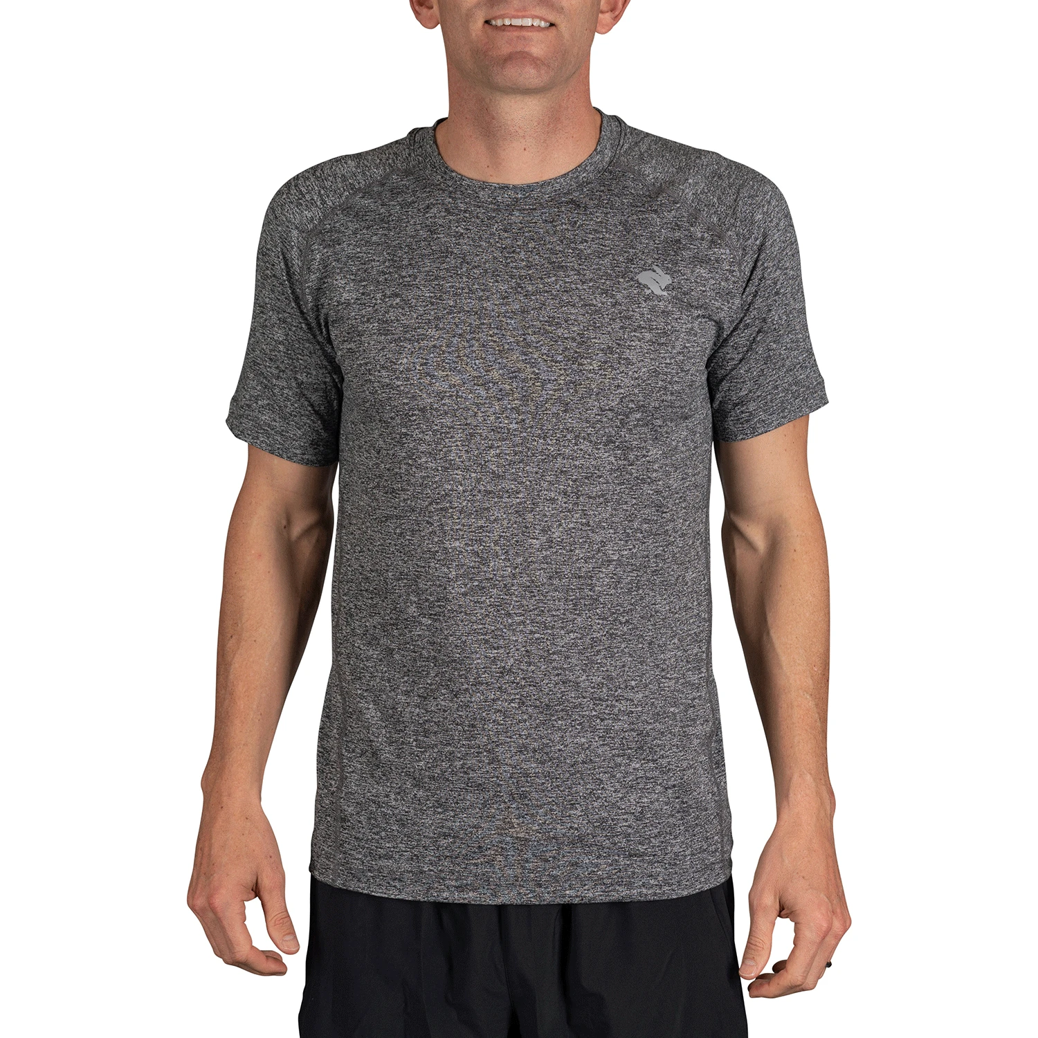 Men's EZ Tee Short Sleeve Shirt - Charcoal Heather 1 Men's EZ Tee Short Sleeve Shirt - Charcoal Heather