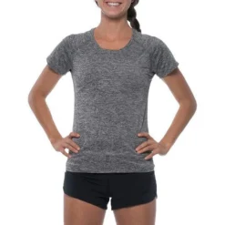 Women's EZ Short Sleeve Tee - Charcoal