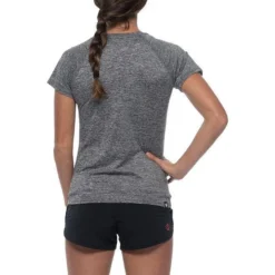 Women's EZ Short Sleeve Tee - Charcoal 7 Women's EZ Short Sleeve Tee - Charcoal -Patagonia Shop R0062 60 rabbit 0294