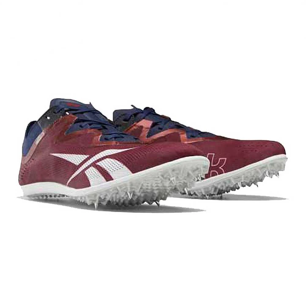 Reebok Men's RBTC Racer 1 Track Spike- Blue Cadet/Merlot - Regular (D) 3 Reebok Men's RBTC Racer 1 Track Spike- Blue Cadet/Merlot - Regular (D) - Image 3