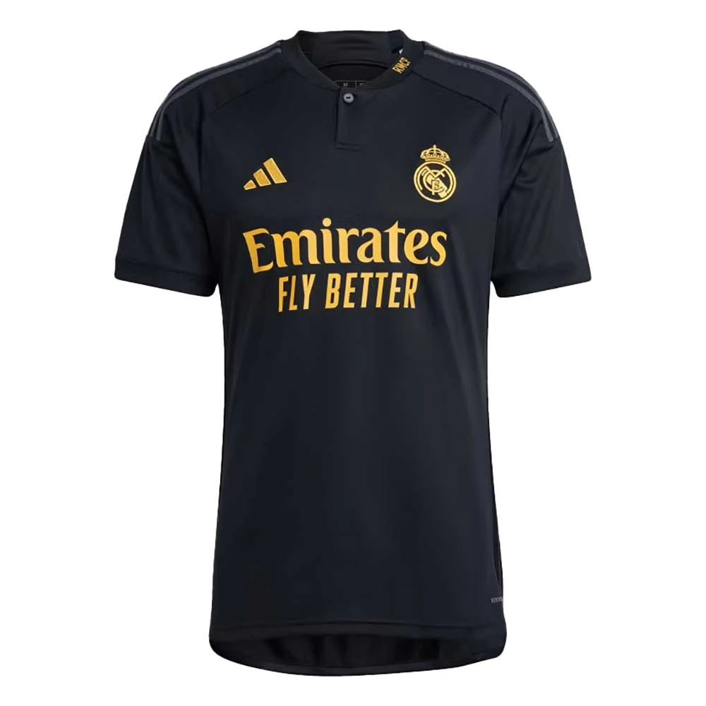 ADIDAS Men's REAL Madrid 3rd Jersey - Black 1 ADIDAS Men's REAL Madrid 3rd Jersey - Black