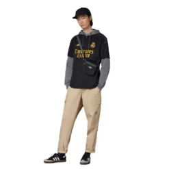 ADIDAS Men's REAL Madrid 3rd Jersey - Black 9 ADIDAS Men's REAL Madrid 3rd Jersey - Black -Patagonia Shop Real Madrid 23 24 Third Jersey Black IN9846 HM5