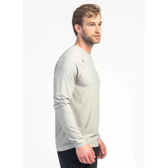 Men's Reign Long Sleeve Shirt - Light Grey Heather 2 Men's Reign Long Sleeve Shirt - Light Grey Heather - Image 2
