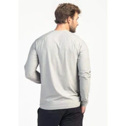 Men's Reign Long Sleeve Shirt - Light Grey Heather 11 Men's Reign Long Sleeve Shirt - Light Grey Heather -Patagonia Shop Reign LS lt heather 3