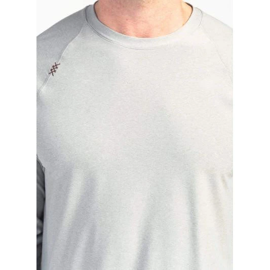 Men's Reign Long Sleeve Shirt - Light Grey Heather 3 Men's Reign Long Sleeve Shirt - Light Grey Heather - Image 3