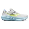 Saucony Women's Triumph 20 Running Shoe - Fog/Vapor- Regular (B)