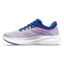 Saucony Women's Ride 16 Running Shoe - Mauve/Indigo - Regular (B) -Patagonia Shop S10830 30 2
