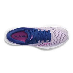 Saucony Women's Ride 16 Running Shoe - Mauve/Indigo - Regular (B) -Patagonia Shop S10830 30 3