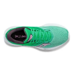 Saucony Women's Ride 16Running Shoe - Sprig/Peony - Wide (D) -Patagonia Shop S10831 25 3