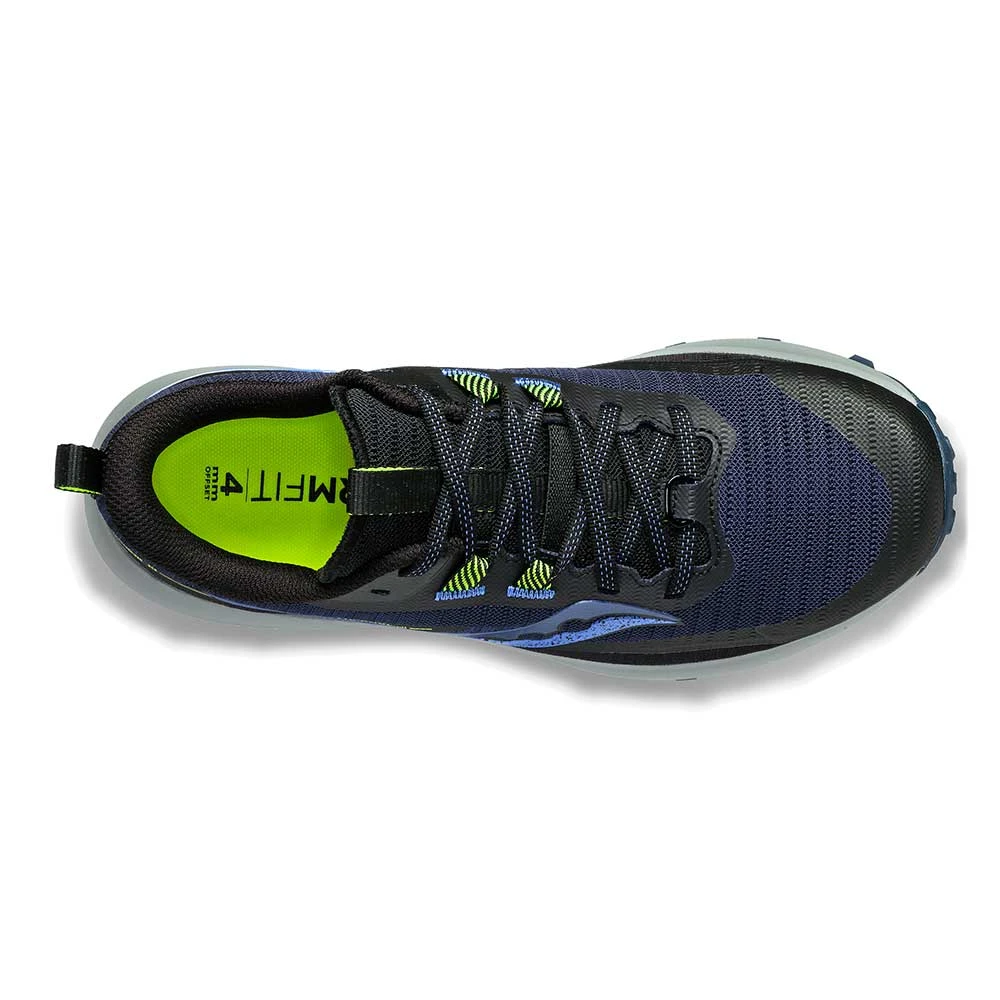 Saucony Women's Peregrine 13 Trail Running Shoe - Night/Fossil - Regular (B) 3 Saucony Women's Peregrine 13 Trail Running Shoe - Night/Fossil - Regular (B) - Image 3