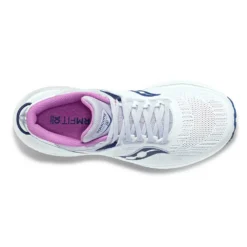 Saucony Women's Triumph 21 Running Shoe - White/Indigo - Regular (B) -Patagonia Shop S10881 31 3