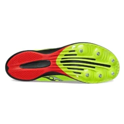 Saucony Women's Velocity MP Track Spike - Citron/Black - Regular (B) -Patagonia Shop S19099 05 4