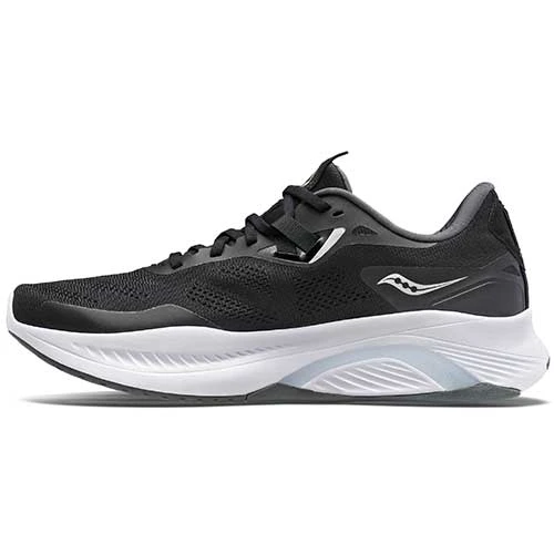Saucony Men's Guide 15 Running Shoe - Black/White - Regular (D) 2 Saucony Men's Guide 15 Running Shoe - Black/White - Regular (D) - Image 2