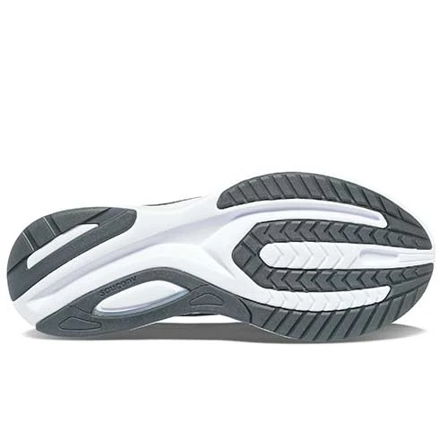 Saucony Men's Guide 15 Running Shoe - Black/White - Regular (D) 4 Saucony Men's Guide 15 Running Shoe - Black/White - Regular (D) - Image 4