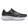 Saucony Men's Guide 15 Running Shoe - Black/White - Wide (2E)