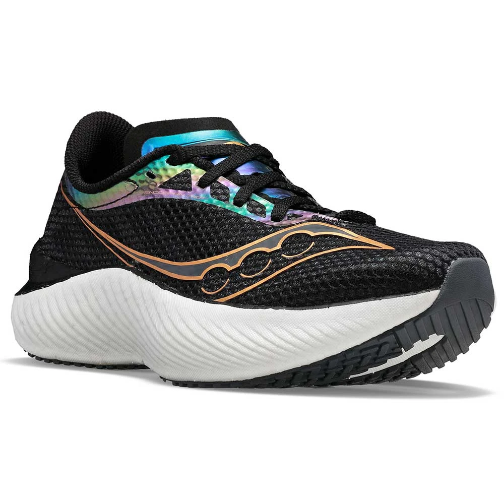 Saucony Men's Endorphin Pro 3 Racing Shoe- Black/Goldstruck- Regular (D) 2 Saucony Men's Endorphin Pro 3 Racing Shoe- Black/Goldstruck- Regular (D) - Image 2
