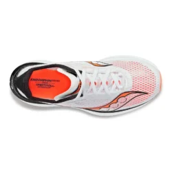 Saucony Men's Endorphin Pro 3 Racing Shoe - White/Black/Vizi- Regular (D) -Patagonia Shop S20755 85 3