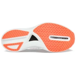 Saucony Men's Endorphin Pro 3 Racing Shoe - White/Black/Vizi- Regular (D) -Patagonia Shop S20755 85 4