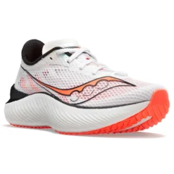 Saucony Men's Endorphin Pro 3 Racing Shoe - White/Black/Vizi- Regular (D) -Patagonia Shop S20755 85 5