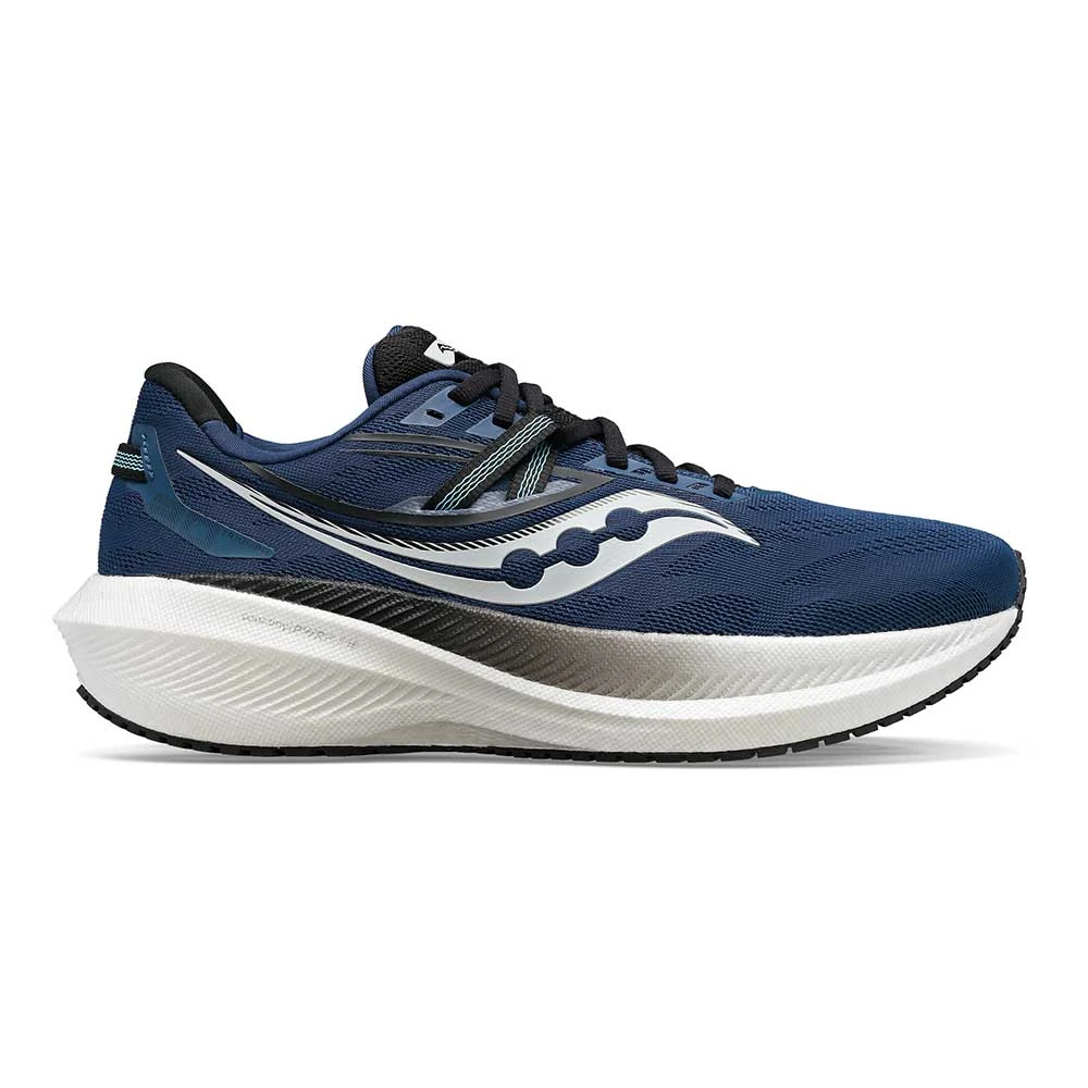 Saucony Men's Triumph 20 Running Shoe - Twilight/Rain - Wide (2E) 1 Saucony Men's Triumph 20 Running Shoe - Twilight/Rain - Wide (2E)