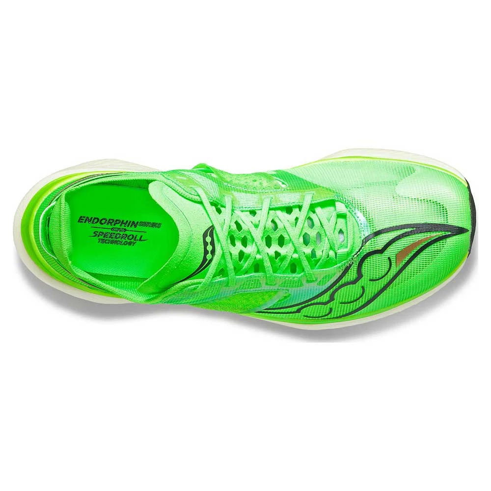 Saucony Women's Endorphin Elite Running Shoe -Slime- Regular (B) 4 Saucony Women's Endorphin Elite Running Shoe -Slime- Regular (B) - Image 4
