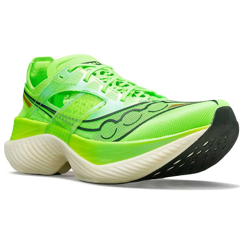 Saucony Women's Endorphin Elite Running Shoe -Slime- Regular (B) 2 Saucony Women's Endorphin Elite Running Shoe -Slime- Regular (B) - Image 2