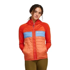 Cotopaxi Women's Capa Hybrid Insulated Hooded Jacket - Canyon/Nectar -Patagonia Shop S23 W Capa Hybrid Insulated Hooded Jacket Canyon Nectar 2