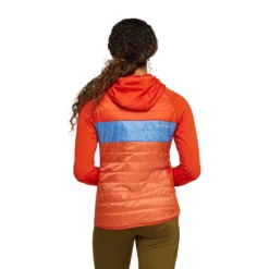 Cotopaxi Women's Capa Hybrid Insulated Hooded Jacket - Canyon/Nectar -Patagonia Shop S23 W Capa Hybrid Insulated Hooded Jacket Canyon Nectar 4