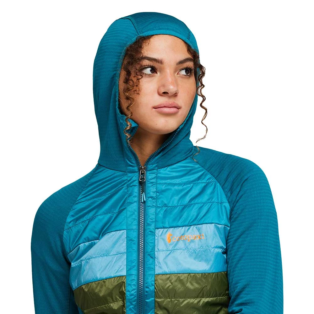 Cotopaxi Women's Capa Insulated Hooded Jacket - Gulf/Pine 8 Cotopaxi Women's Capa Insulated Hooded Jacket - Gulf/Pine - Image 8