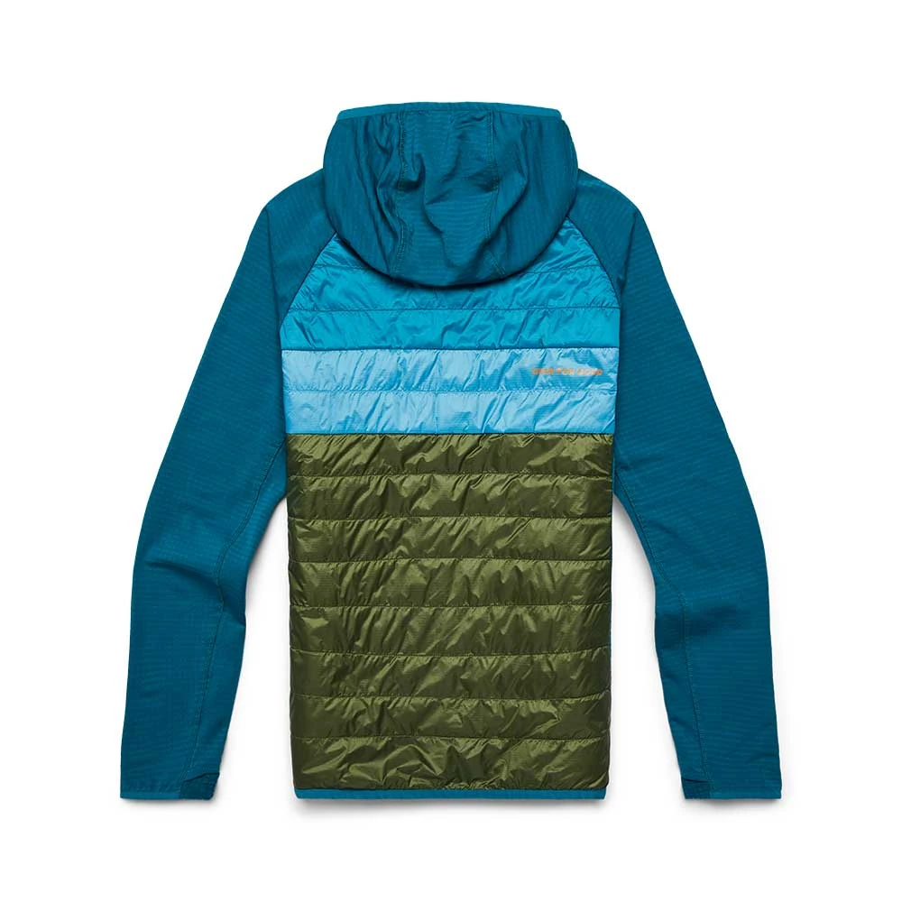 Cotopaxi Women's Capa Insulated Hooded Jacket - Gulf/Pine 2 Cotopaxi Women's Capa Insulated Hooded Jacket - Gulf/Pine - Image 2