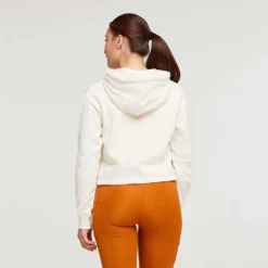Cotopaxi Women's Do Good Organic Crop Pullover Hoodie - Bone -Patagonia Shop S23 W Do Good Organic Crop Sweatshirt Bone 3