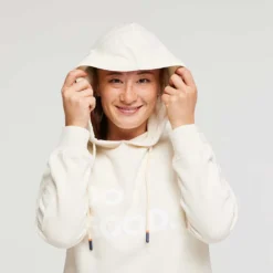 Cotopaxi Women's Do Good Organic Crop Pullover Hoodie - Bone -Patagonia Shop S23 W Do Good Organic Crop Sweatshirt Bone 5