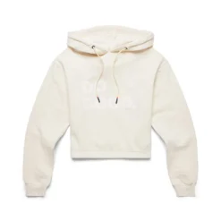 Cotopaxi Women's Do Good Organic Crop Pullover Hoodie - Bone