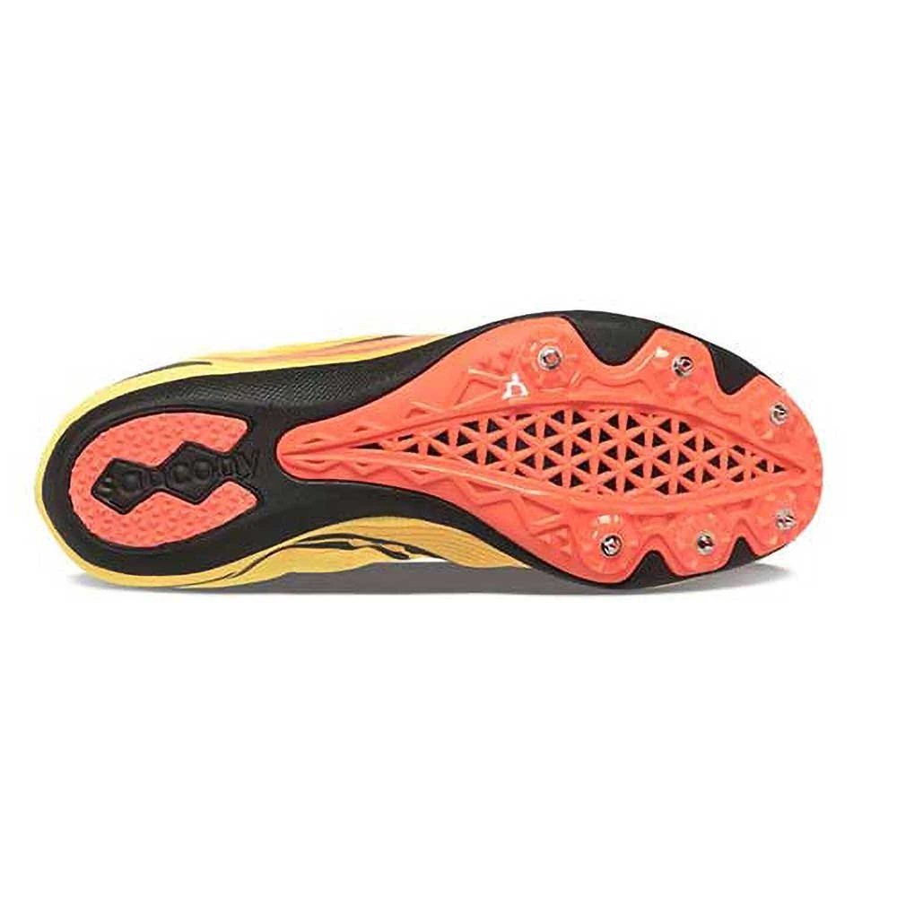 Saucony Men's Ballista MD Track Spike - Vizigold/Vizired- Regular (D) 4 Saucony Men's Ballista MD Track Spike - Vizigold/Vizired- Regular (D) - Image 4